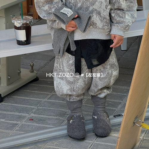 Зимние детские сапоги подходит для мужчин и женщин, туфли, в корейском стиле, подходит для подростков