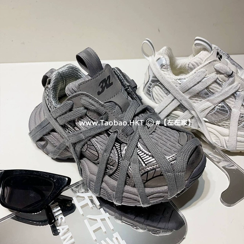 Zuozuojia модный бренд весенний новый детский человек-паук ремешок 3xl Детские кроссовки старые грязные туфли для папы