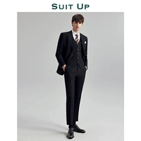 20223-32 Pena Mok Black Double Dispels [Top+Vest+брюки] Трех частей набор