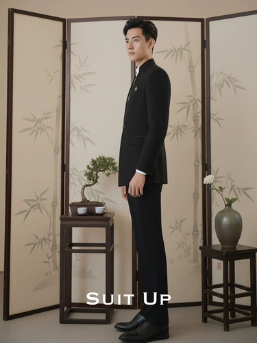 [Новый стиль] костюм Мао с воротником-стойкой, мужское свадебное платье для жениха, национальный стиль, новый китайский стиль, костюм для банкета и помолвки