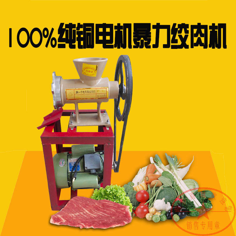 Electric twisted meat machine cow mutton meat grinder Chicken Duck Rack Meat Grinder Auger Head Enema Machine Feed Machine