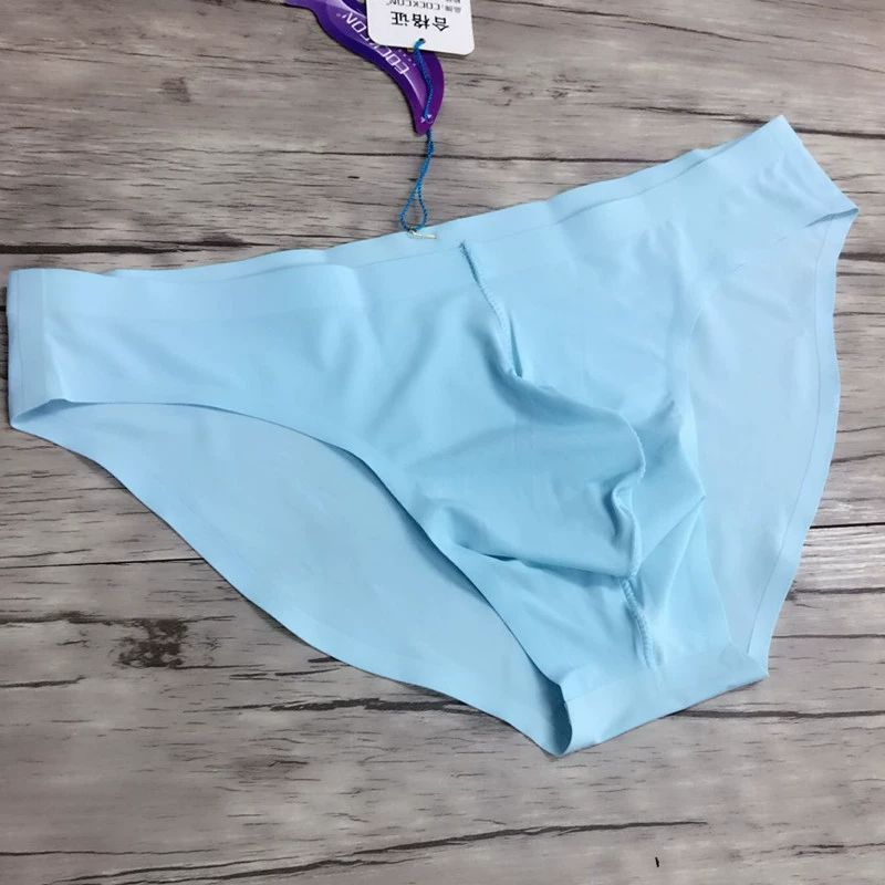 COCKCON W601 Quần lót nam liền mạch Tóm tắt One Piece Eo thấp Mùa hè Quần lót lụa băng thoáng khí Đàn ông