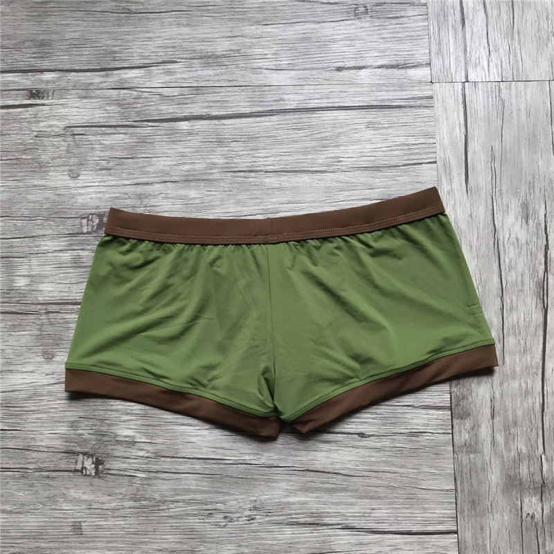 Miễn phí mát mẻ tóm tắt võ sĩ nam eo thấp Khoang súng gợi cảm Khoang đạn mềm mượt - Giống cái quần lót nữ thời trang