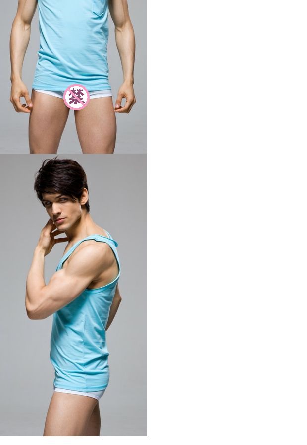 Mùa hè mới LOOCH Phiên bản Hàn Quốc của túi nhỏ nam vest cotton mỏng phần vest nam áo ngực đẹp