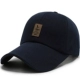 Кепка с козырьком и квадратной этикеткой [Темно-синий]
