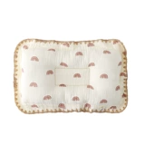 Хлопковая универсальная мягкая комфортная дышащая подушка для новорожденных, 0-6 мес., 1 лет