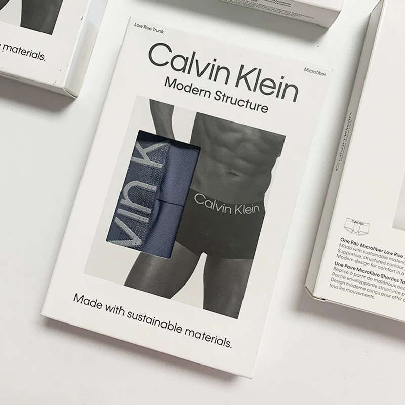 Поясное нижнее белье Calvin Klein мужское подлинное быстрая сушка низкая талия, простое, комфортное и плоское - угол белья NB2974