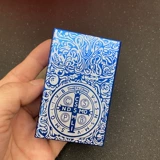 Мужской металлический портсигар, креативная ультратонкая портативная система хранения, коробка, алюминиевый сплав