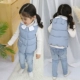 Áo vest nữ mùa xuân và mùa thu cho bé gái Hàn Quốc mùa đông trẻ em xuống mùa thu cotton đặc biệt cho bé 1-3 tuổi