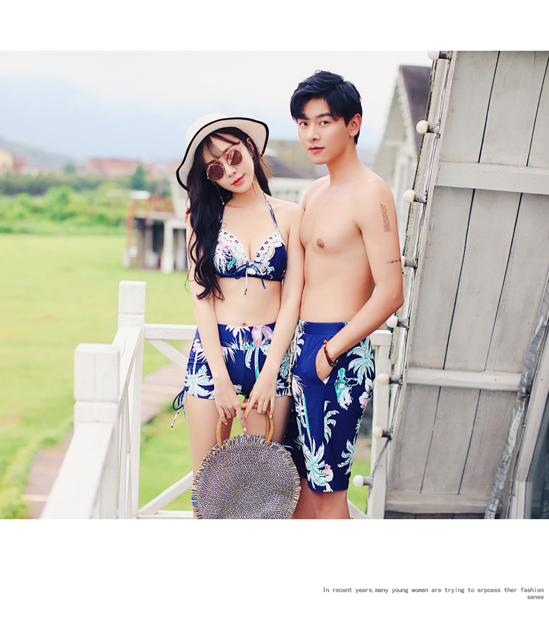 Cặp đôi đồ bơi nữ 2018 mới của Hàn Quốc suối nước nóng kỳ nghỉ bên bờ biển - Vài đồ bơi 	đồ đi biển đôi hà nội