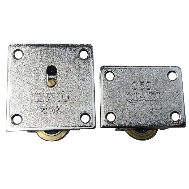 High-quality 358 sliding door wheel wardrobe pulley thick and durable sliding wooden door wooden window wheel pay attention to the size