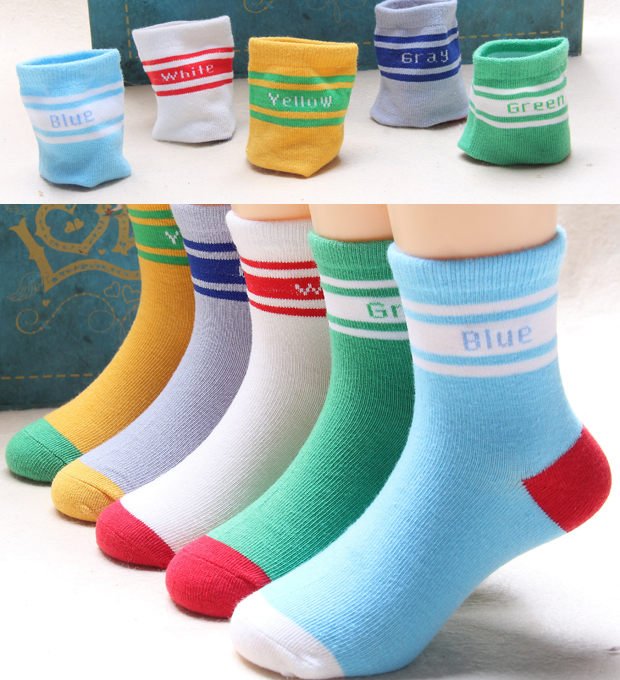 Mùa thu và mùa đông 1 cô gái dày 2 bông lớn trẻ em trai 5 vớ cotton trẻ em 8 cô gái trẻ em vớ 11 tuổi tất vớ mùa hè đẹp