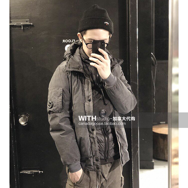 Domestic spot CP COMPANY NYCRA SHORT JACKET COTTON COAT JACKET