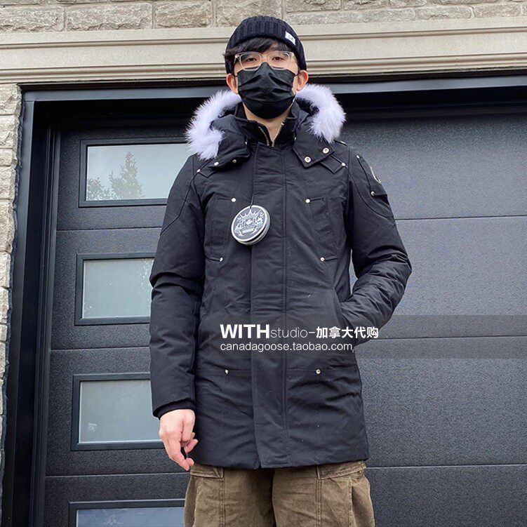 50% Canadian Moose Knuckles STIRLING Li Mingao with Medium and Long Down Jacket