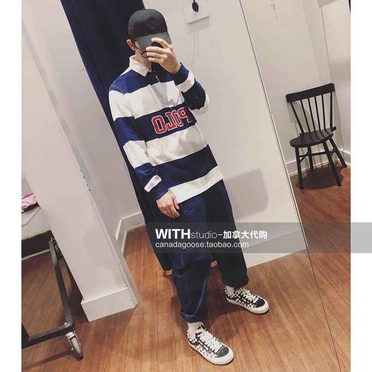 Discount Spot RALPH LAURENRalph striped polo long sleeves