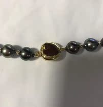 Pearl Accessories Silver Cross K Golden Rhodium Round Cake Buckle Head Japan Single Pat no