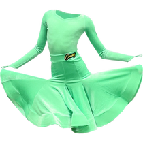 CONNY Latin dance clothing professional Blackpool competition clothing standard examination dance skirt performance clothing long sleeves