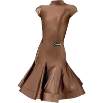 CONNY Conny 2024 new Latin dance clothing womens competition regulations Blackpool professional childrens dance fishbone skirt