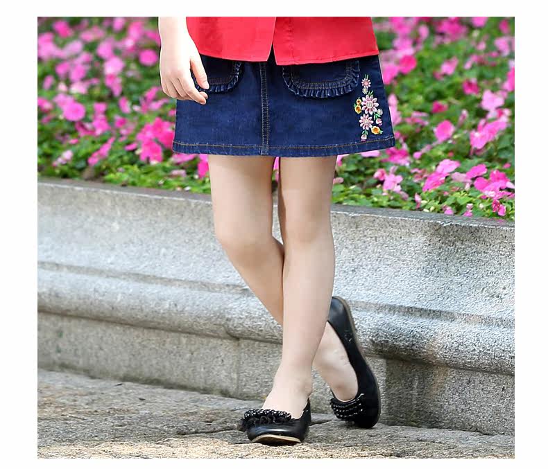 Jupe fillette ROBO en mélange - Ref 2049875 Image 14