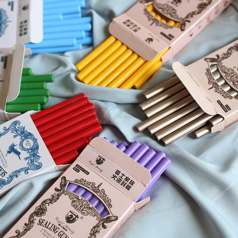 Exit Mini Fire Lacquered Wax Stick 16 Kit Stable Seal Seal Wax Stick for Private Imprint Advertising Enterprise Catharisation