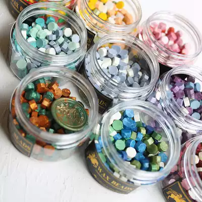 180 pearlescent color paint wax beautiful fire paint seal seal wax mixed color wax invitation invitation gift seal