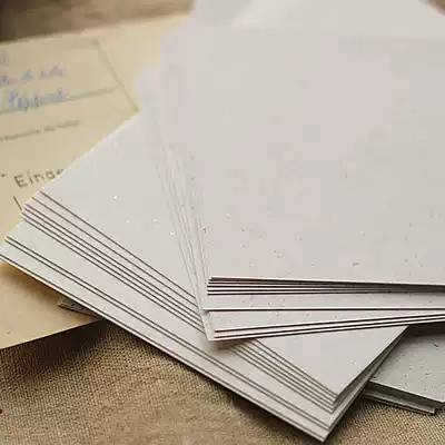 Literary import painting blank postcard DIY graffiti hand-painted postcard gold sand snow drawing art