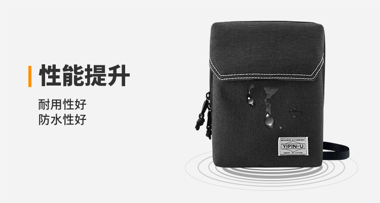 Túi du lịch 7.9 inch túi đựng máy tính bảng đa chức năng tài liệu hộ chiếu túi treo cổ đeo vai ví đựng thẻ mini