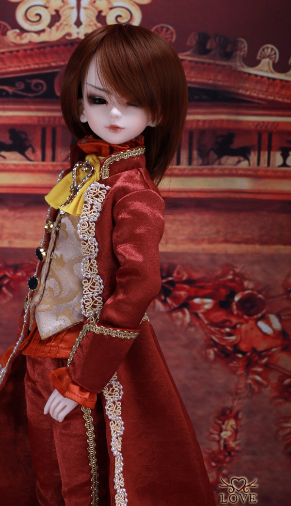 (Doll-love) (Official store)dl BJD 1 4 double festival male doll prince Cyril Sekura