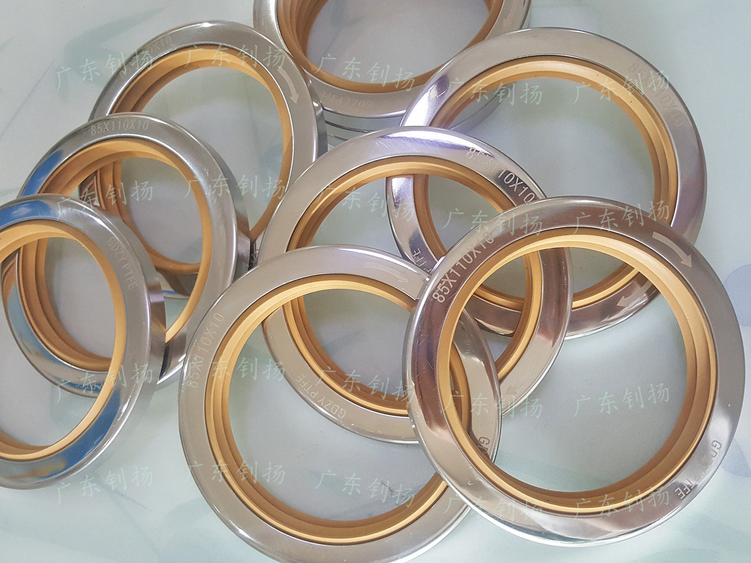 GHH machine 100HP OS 110 air compressor oil seal mechanical sealing stainless steel skeleton tetrafluorine lip sheet wear resistance