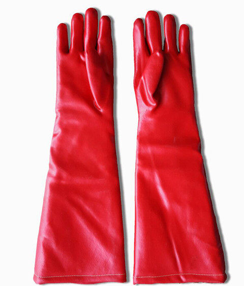 Lengthened section high temperature resistant hot water anti-burn and steam insulation gloves anti-boiling hot 150-degree gloves