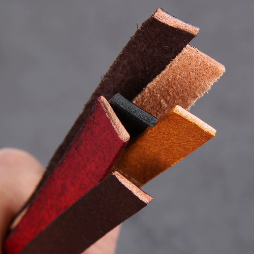 DIY DIY DIY Кожаная кожа 1 см. Кожаная веревка из кожи.