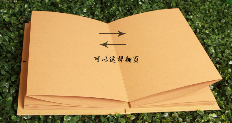 Film Guide Board Adhesive Folding Creative Gift Theme DIY Handmade Album Thin