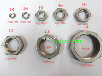  304 316 stainless steel thin nut G thread female tube nut and cap G1 8 G1 4 G3 8G1 G2 G4