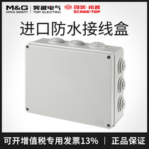 Scantuop scame waterproof junction box Imported from Italy and abroad dustproof IP55 junction box 685 005