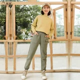 Бархатные осенние штаны, 2020, в западном стиле, 12 лет, подходит для подростков