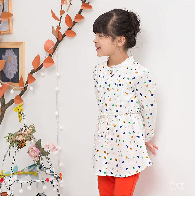 Chemise fille à manche longue - Ref 2084744 Image 22