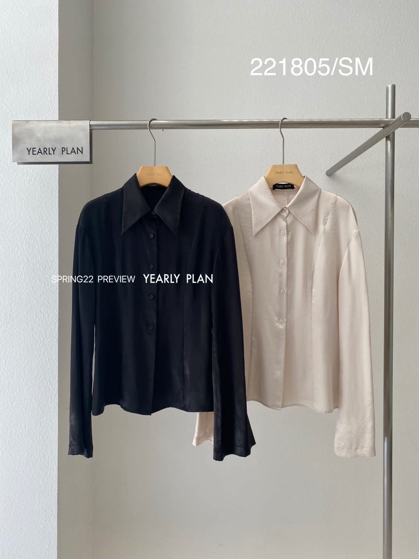 Designer brand yearlyplan slim and comfortable top women's spring and summer 2022