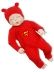 Bé trai sơ sinh bé trai và bé gái ngày xuân hè ngày rằm 100 ngày cotton đỏ một mảnh romper romper Tang suit - Áo liền quần