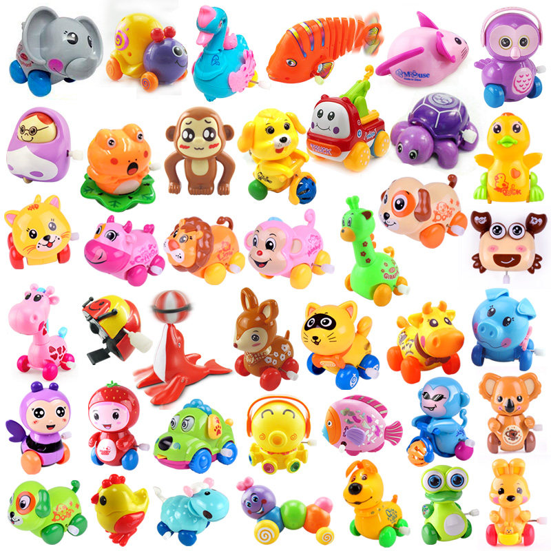 Baby clockwork chain toy green skin children's frog chicken simulation cute jumping and shaking sound with the same iron bird