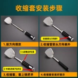 Силиконовая нескользящая ложка, ручка, увеличенная толщина, защита от ожогов