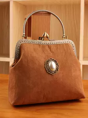 No cutting and ironing manual creative DIY lift wrist 16 5 concave suede gold material package (semi-finished)