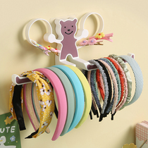 Hair Stirrup Containing Seminal Child Hair Accessories Containing Box Girl Baby Hairpin Hair Clip Leather Gluten Hair Ring Headwear Head Rope Rack