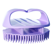 Wash head Divine Instrumental Wash Hair Comb Silicone Shampoo Head Brush Hair Massage Comb Clean Scalp Huile Cleaning Anti-Itching Shampoo Comb