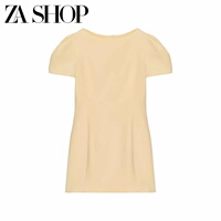 2026 spring and summer women's short-sleeved pleated short dress 3067332 9747889 2203815 9747777
