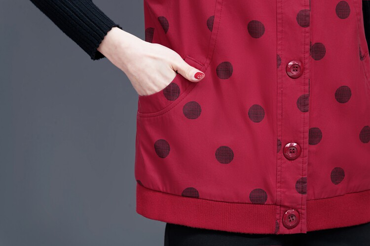 Осенний жилет, куртка, хлопковый кардиган, для среднего возраста, большой размер            