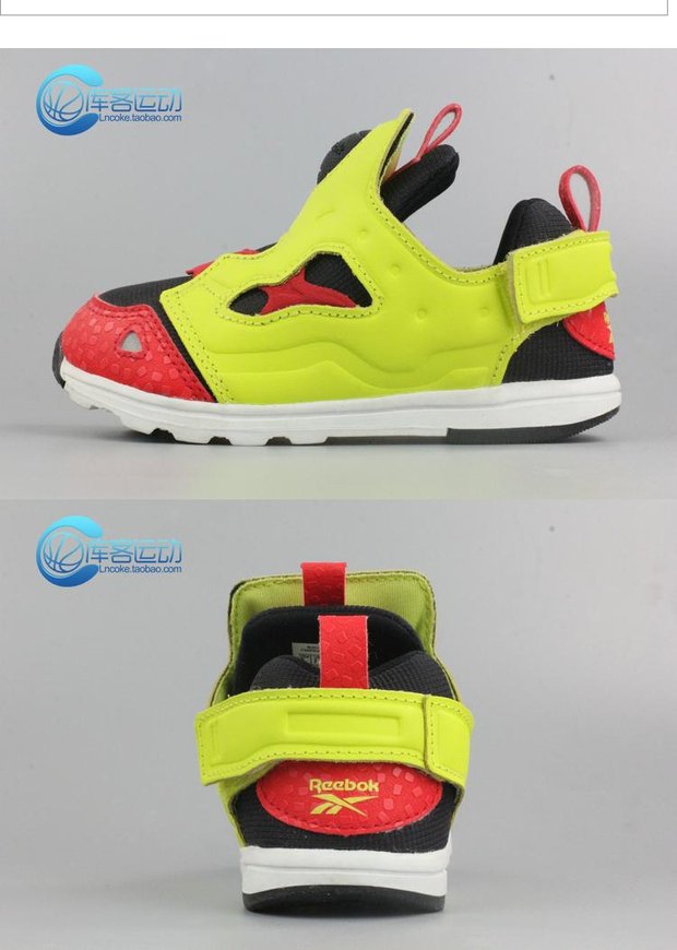 Kuike Reebok Versa Pump Grey Orange Blue Giày trẻ em M48779 V61065 V46666 - Giày dép trẻ em / Giầy trẻ giày cho bé trai
