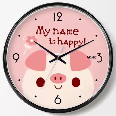 Medin fashion wall clock living room office simple silent clock Wall watch creative quartz clock calendar D761