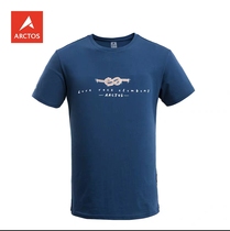 Broken code special price arctos outdoor summer mens and womens T-shirt round neck pure cotton breathable sweat-wicking casual short-sleeved