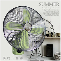 16-inch metal wall fan hanging wall-style retro-fresh mechanical fan business fan strong wind ecstasy pure copper core