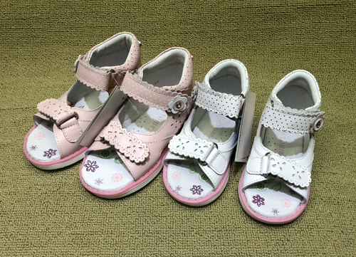 Оригинальная иностранная торговля оригинал однолетовое лето -все -аут кожаная коррекция девчонка для обуви здоровья обувь